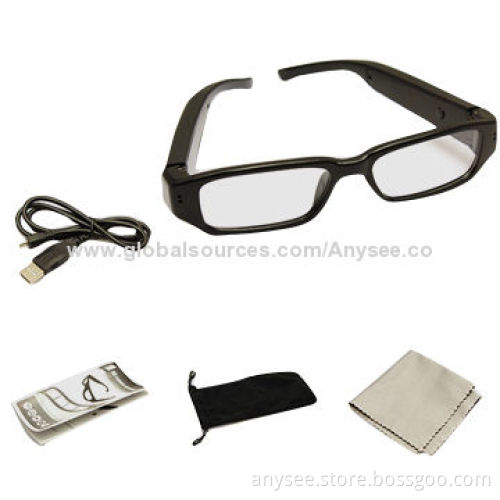 Eye-glasses spy camera